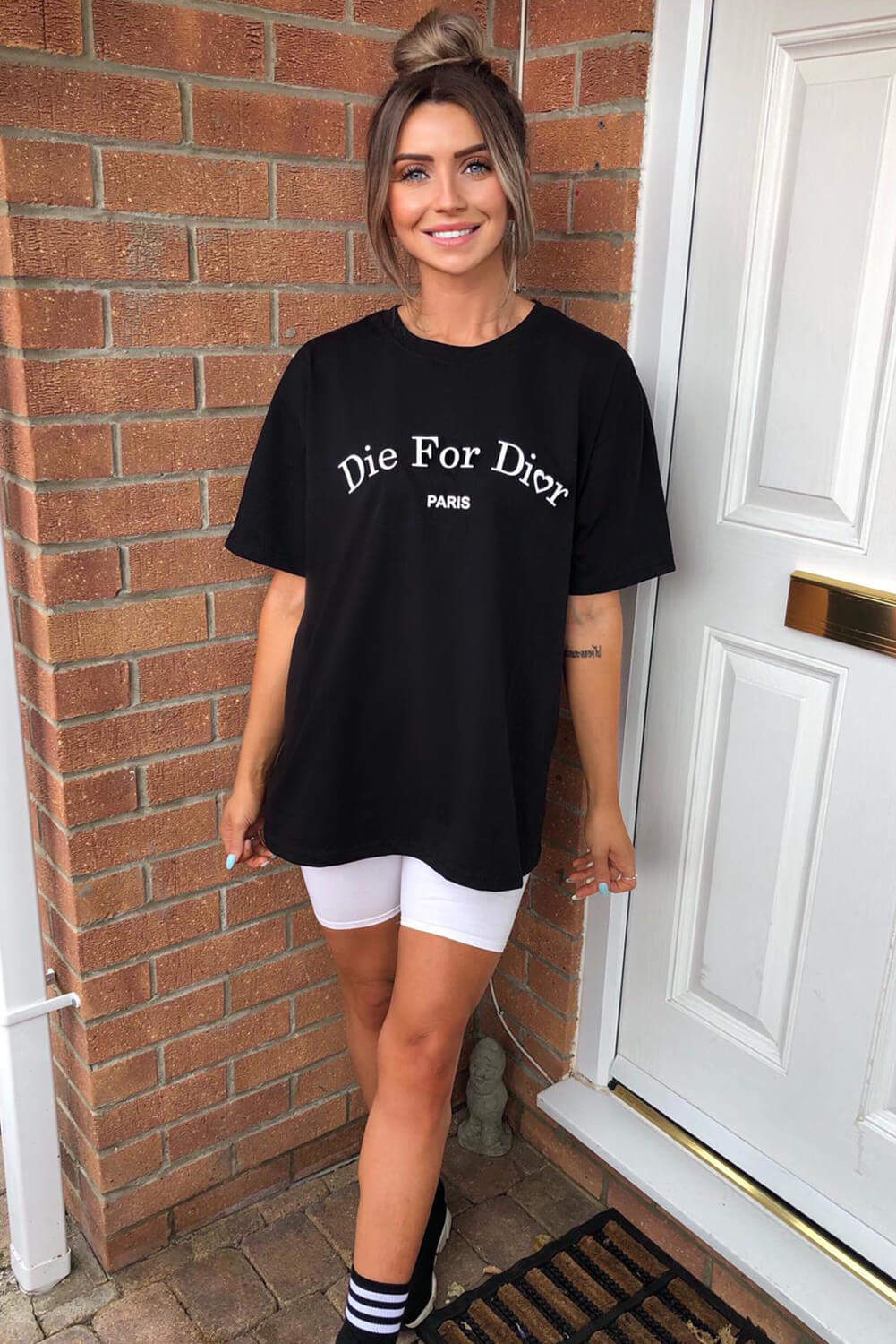 Black Die For D T-Shirt - Swimclubus