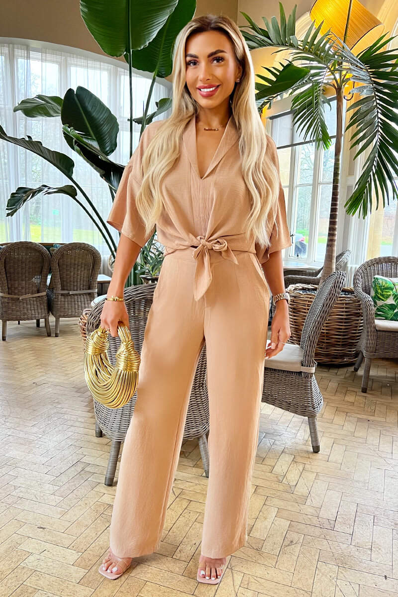 Stone Straight Leg Trousers - Swimclubus