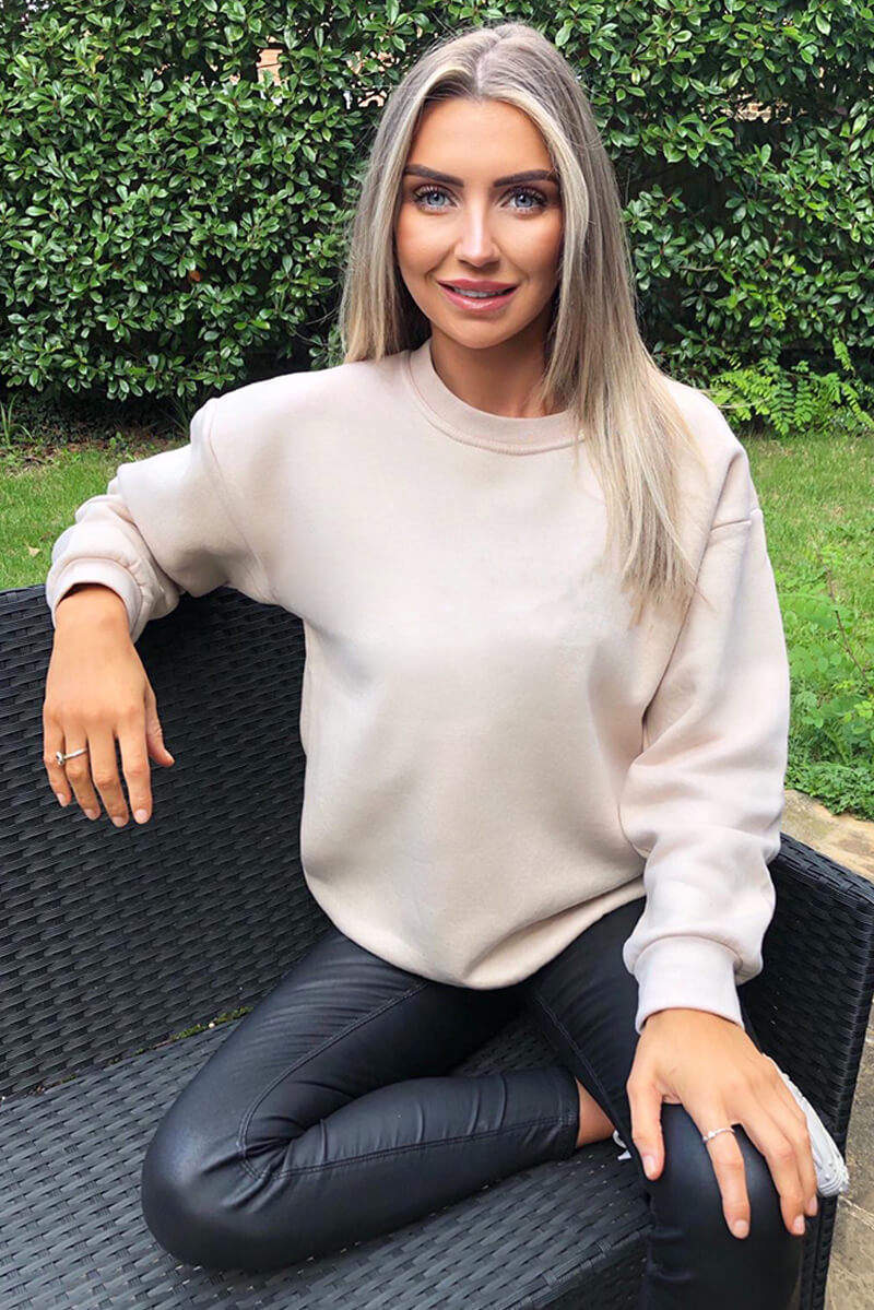 Stone Oversized Sweatshirt - Swimclubus